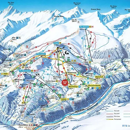 Penthouse - Sez Ner Apartmán Obersaxen